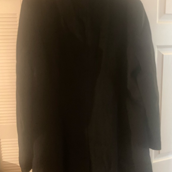 CALVIN KLEIN BLACK LADIES COAT. - Picture 6 of 7